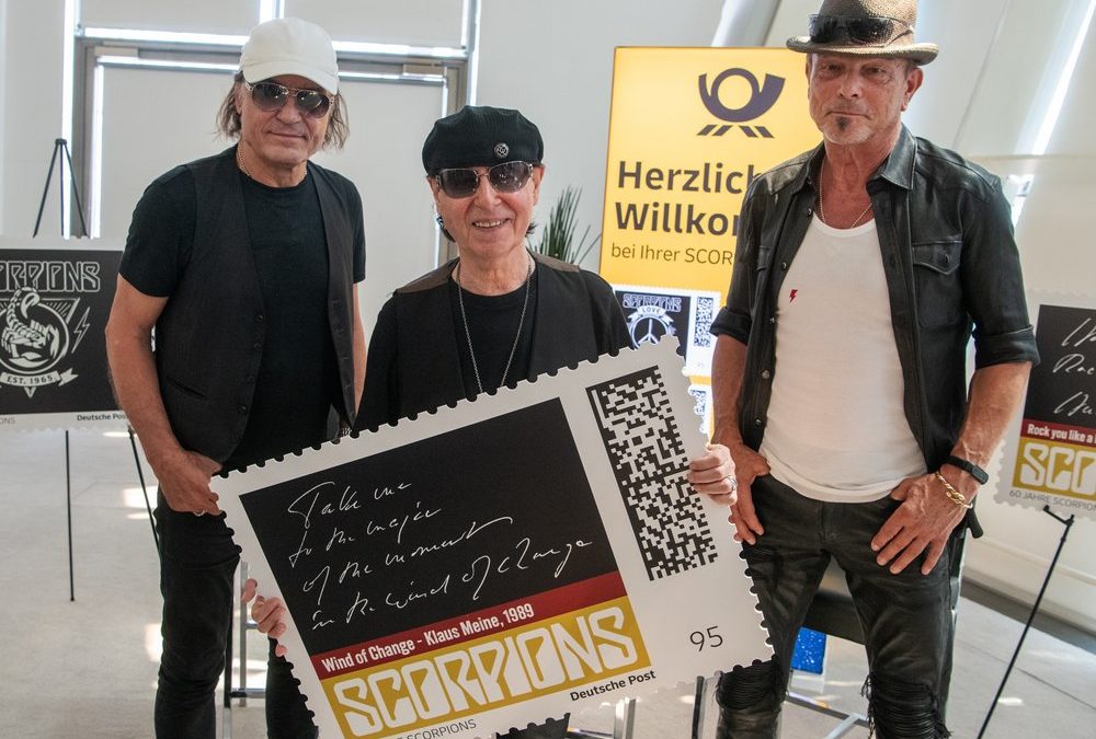 Seit 60 Jahren auf der Bühne: Scorpions bekommen eigene Briefmarken