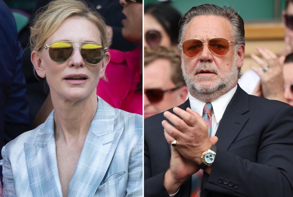 Tag zwei in Wimbledon: Cate Blanchett, Russell Crowe & Co. am Platz