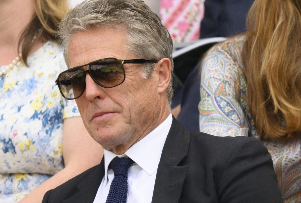 Wimbledon: Hugh Grants Nickerchen geht viral