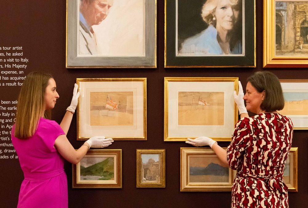 König Charles zeigt seine private Kunstsammlung im Buckingham-Palast