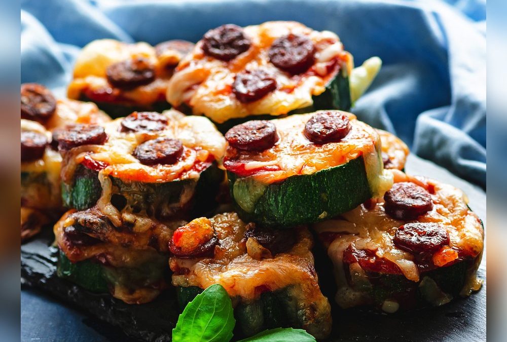 Zucchini-Pizza-Bites: Der perfekte Low-Carb-Snack