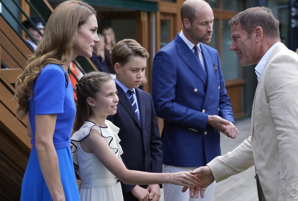 Royaler Familienauftritt bei Wimbledon