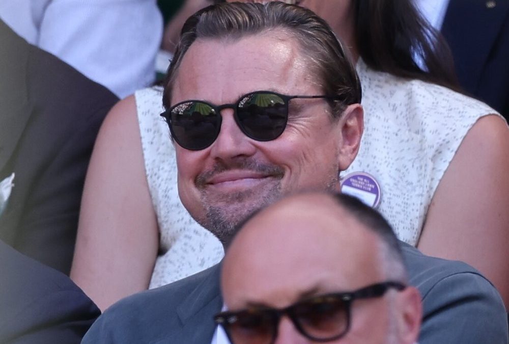 Wimbledon: Leonardo DiCaprio ausnahmsweise ganz ohne Cap