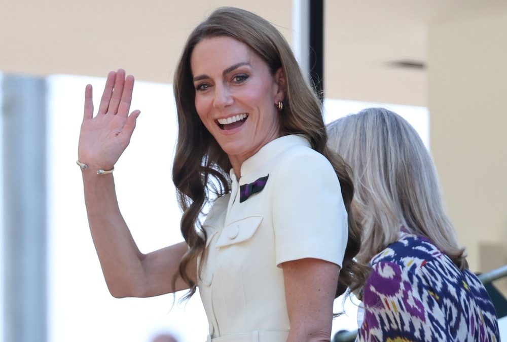 Prinzessin Kate zeigt sich strahlend in Wimbledon