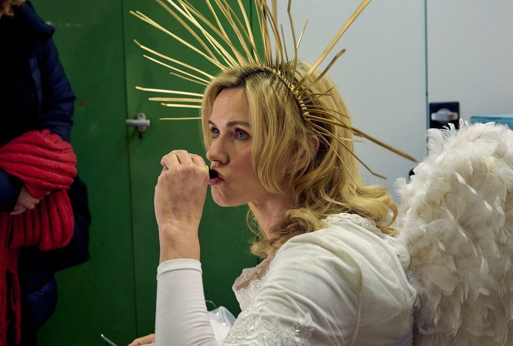 Veronica Ferres: „Impro ist wie ein Sprung ins kalte Wasser“