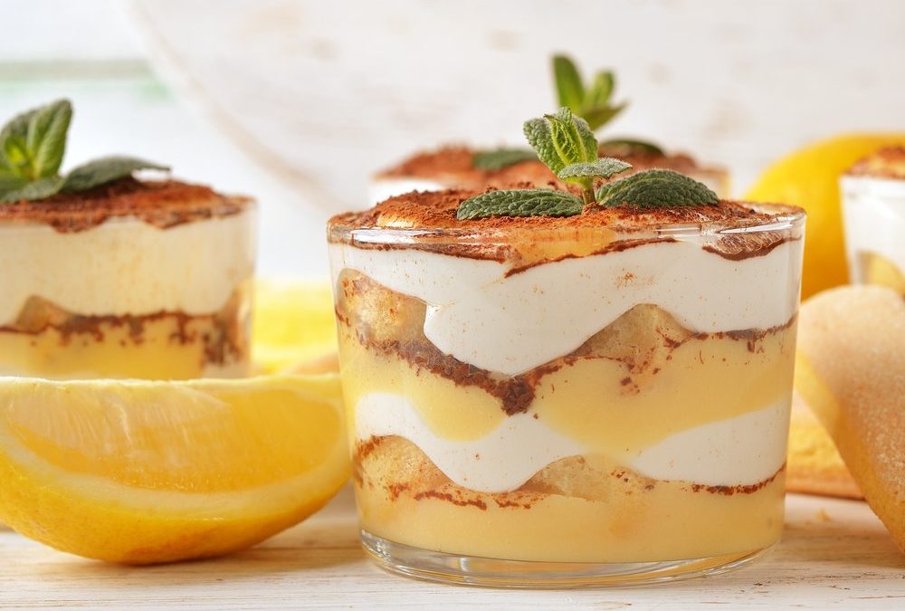 Süßer Twist: Zitronen-Tiramisu im Glas