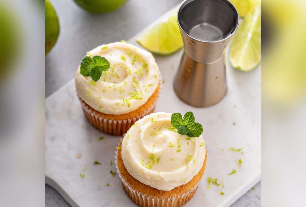 Cocktail zum Anbeißen: Mojito-Cupcakes mit cremigem Frosting