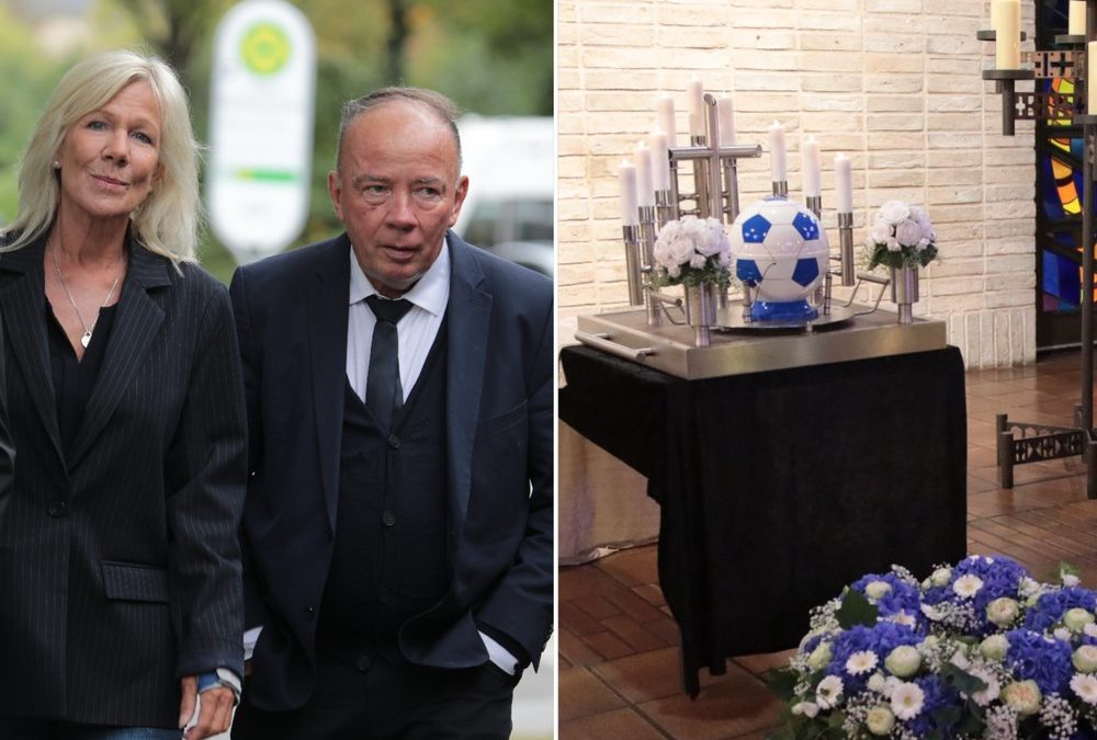 Beisetzung in Fußball-Urne: Promis nehmen Abschied von Ulli Potofski