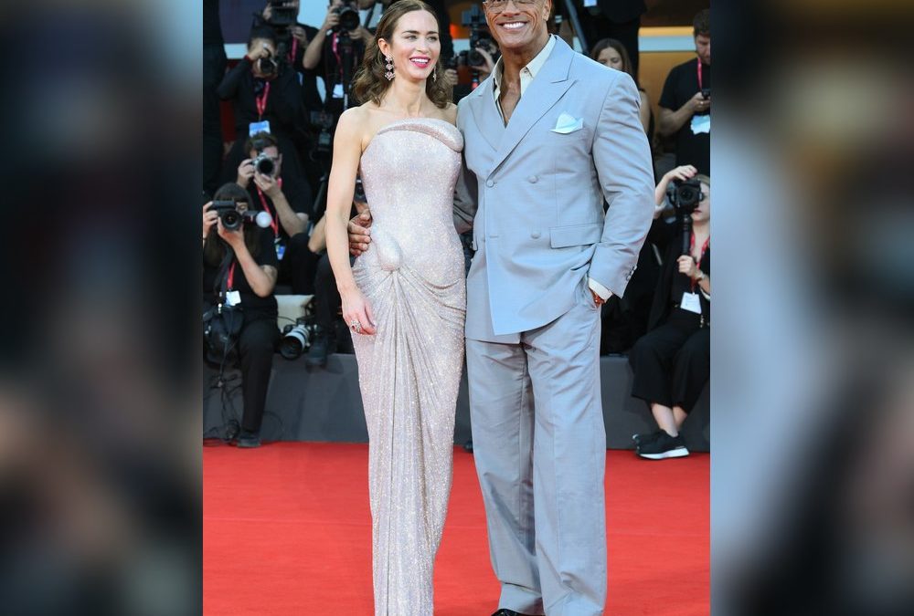 Emily Blunt in Venedig: Mit diesem Kleid stiehlt sie allen die Show