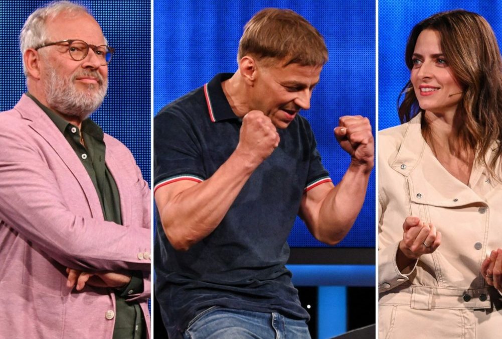 „Gefragt – Gejagt: Quiz-Marathon“: Axel Milberg beim Wissenstest