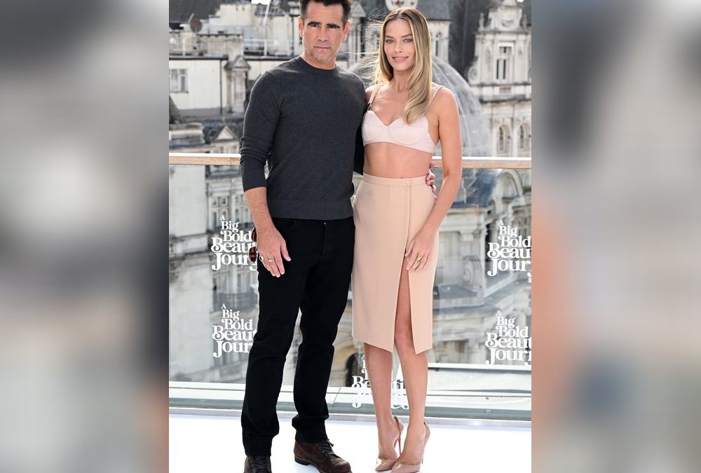 Im BH zum Fototermin: Margot Robbie verzichtet auf ein Top