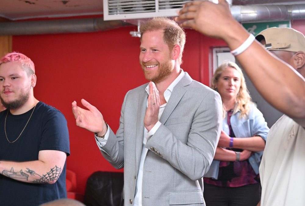 Prinz Harry verkündet persönliche Spende von  1,4 Millionen Euro