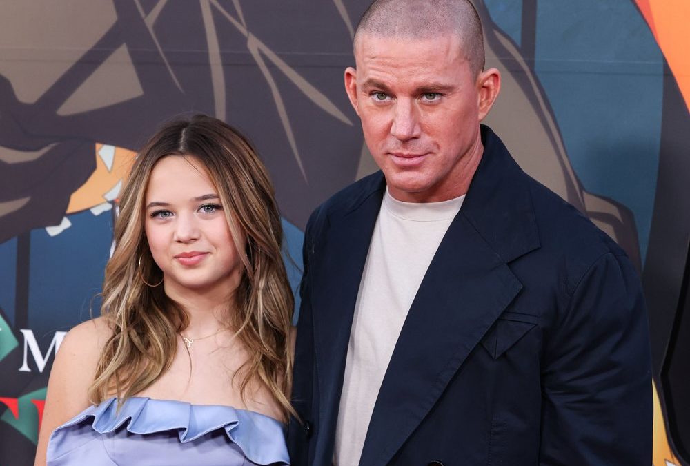Channing Tatum mit Tochter Everly auf dem roten Teppich