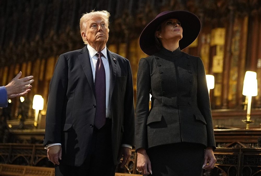 Donald Trump besucht letzte Ruhestätte von Queen Elizabeth II.