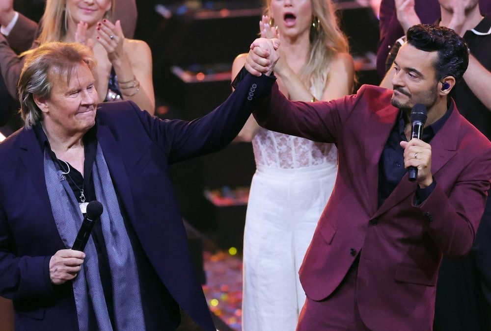 So feiert Giovanni Zarrella im ZDF Howard Carpendale