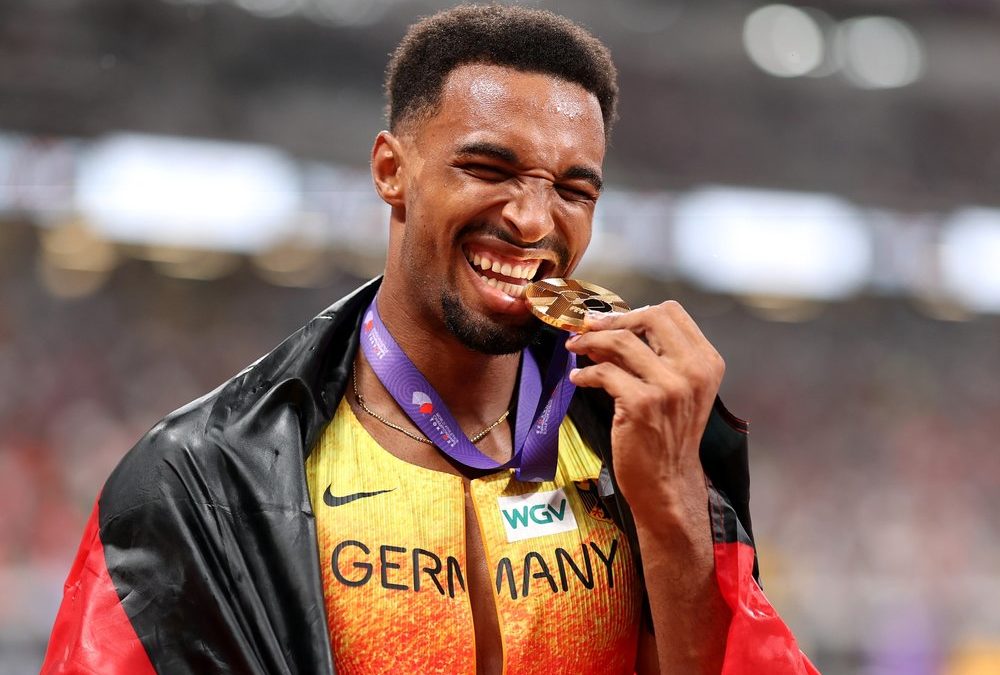 „Mega happy“: Leo Neugebauer erkämpft sich Zehnkampf-Gold