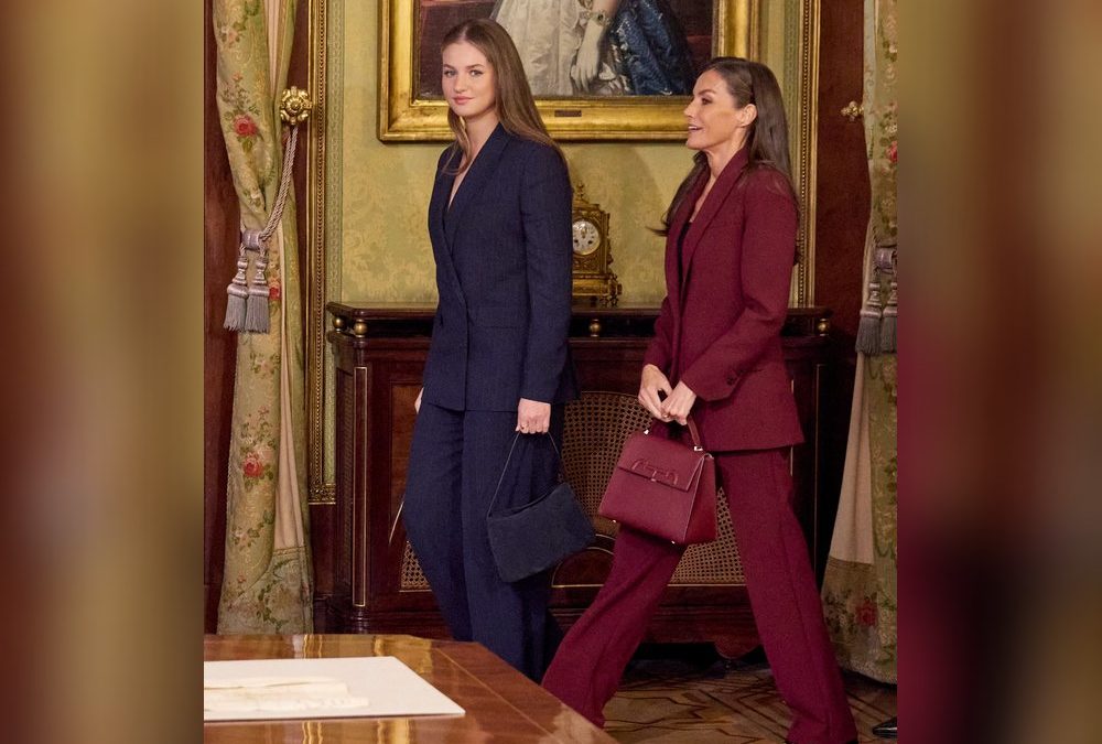 Prinzessin Leonor und Königin Letizia glänzen als elegantes Duo