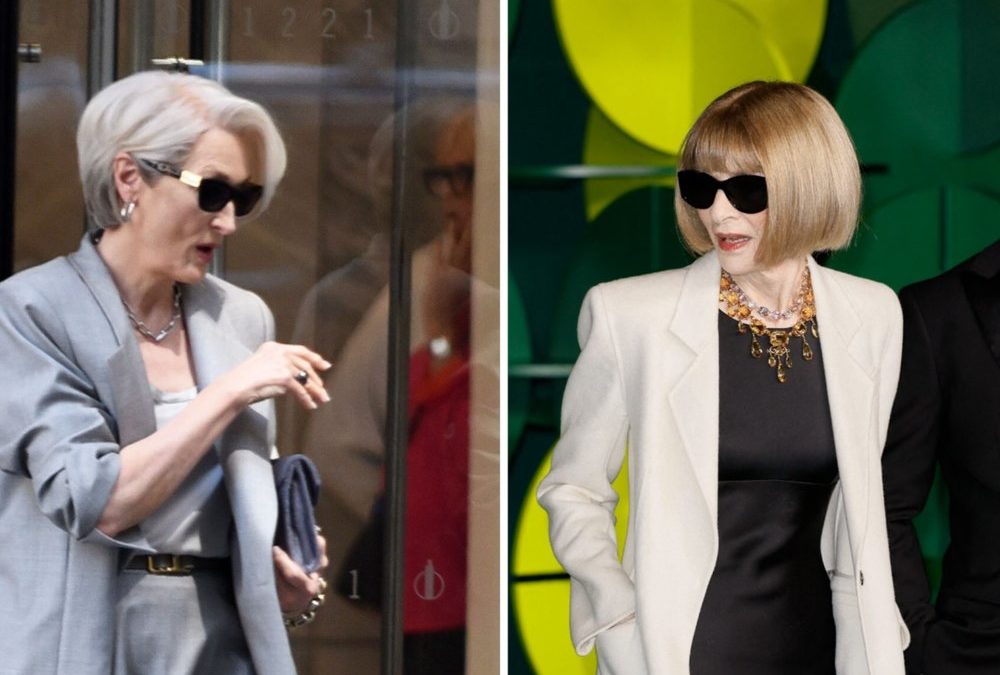 „Der Teufel trägt Prada 2“-Dreh: Miranda Priestly trifft Anna Wintour