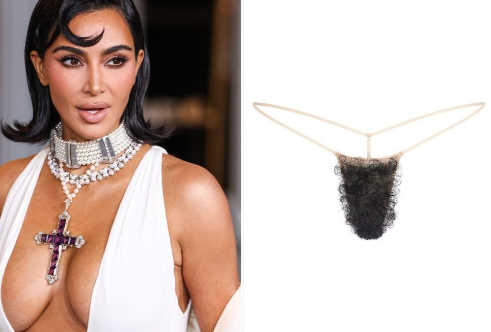 Schamhaar-Unterwäsche ausverkauft: So reagiert Kim Kardashian