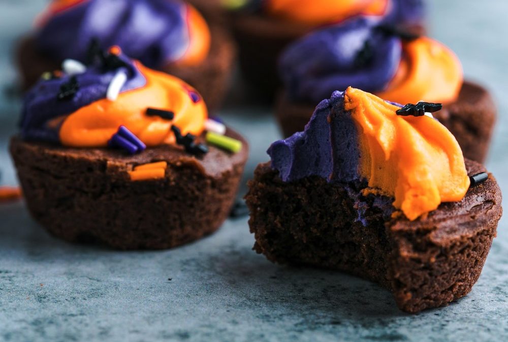Last-Minute-Backidee: Einfache Halloween-Cupcakes