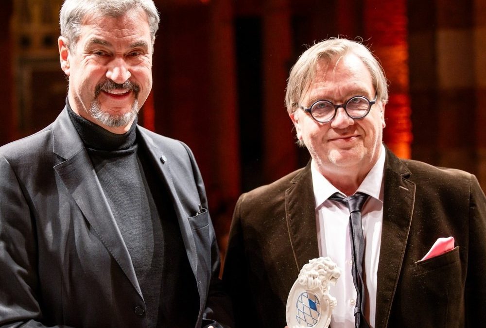 Bayerischer Buchpreis: Markus Söder zeichnet Hape Kerkeling aus