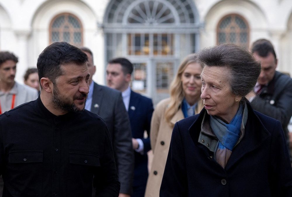 Prinzessin Anne besucht völlig überraschend die Ukraine