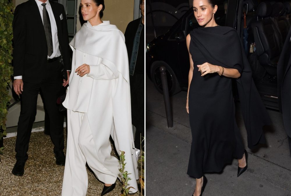 Herzogin Meghan feiert ihr Debüt auf der Paris Fashion Week