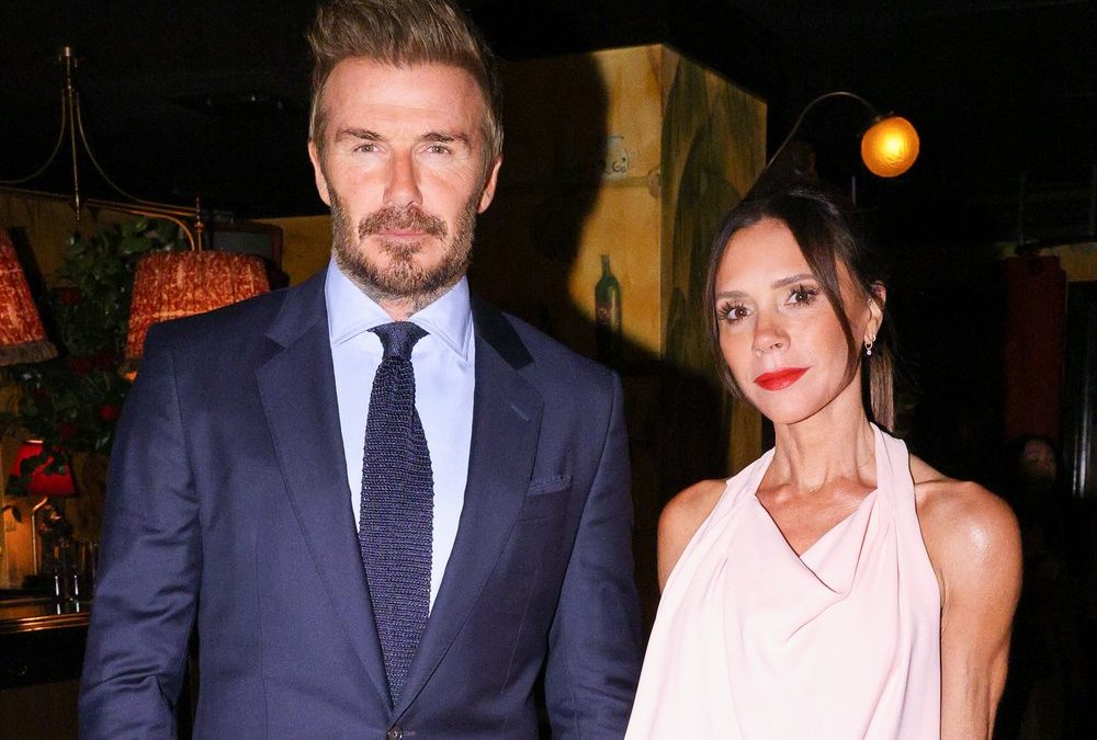 Nach ihrer Modenschau: David Beckham feiert Ehefrau Victoria