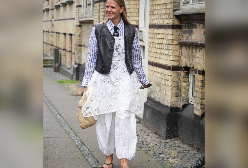 Kontroverses Layering: Wie tragbar sind Kleider über Hosen?