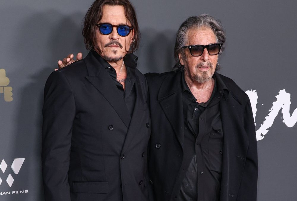 Reunion: Johnny Depp und Al Pacino feiern gemeinsamen Film