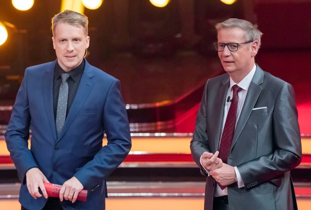 Gemeinsamer Jahresrückblick mit Günther Jauch und Oliver Pocher