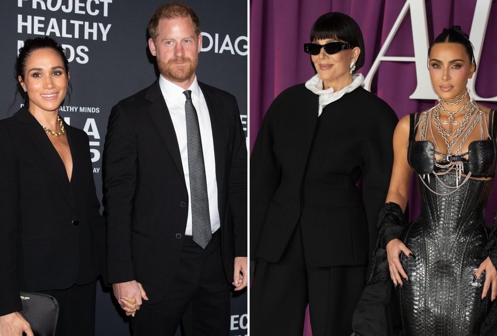 Kim Kardashian und Kris Jenner löschen Fotos mit Harry und Meghan