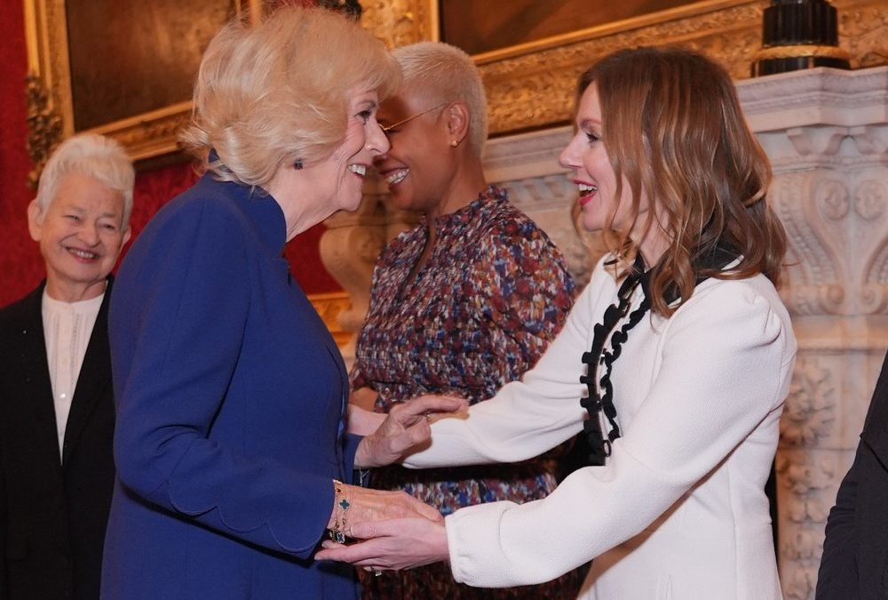 Königin Camilla empfängt Geri Halliwell-Horner im Palast