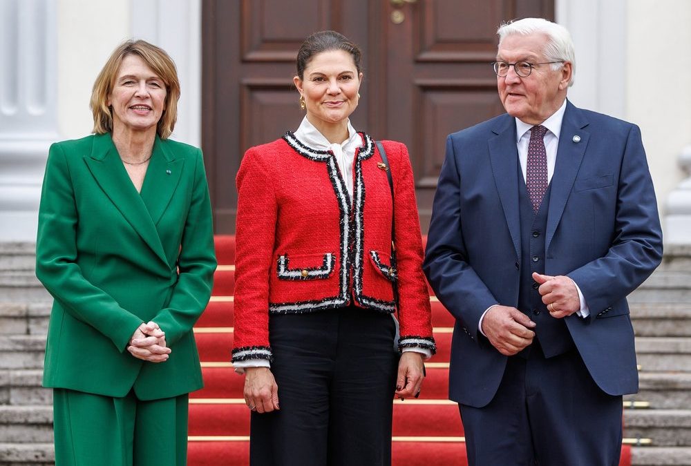 Kronprinzessin Victoria zu Gast bei Frank-Walter Steinmeier in Berlin