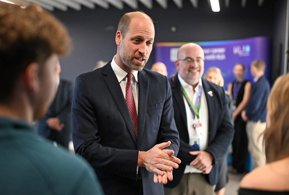 Prinz William hält emotionale Rede in Wales