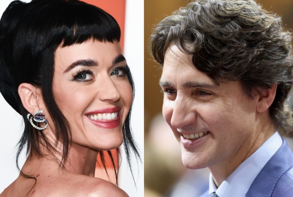 Katy Perry und Justin Trudeau: Wange an Wange auf Instagram
