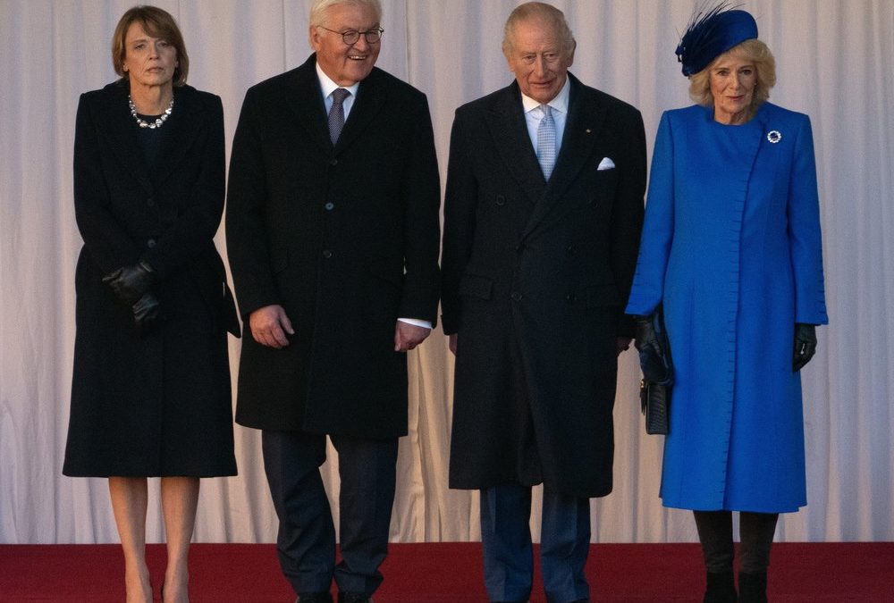 Charles und Camilla: So haben sie Steinmeier in Windsor begrüßt