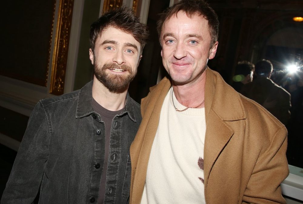 „Harry Potter“-Reunion: Daniel Radcliffe und Tom Felton in New York