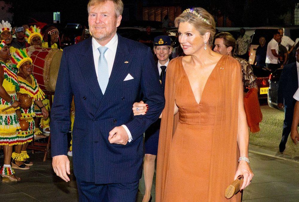 Staatsbankett in Suriname: König Willem-Alexander macht Fußballscherz