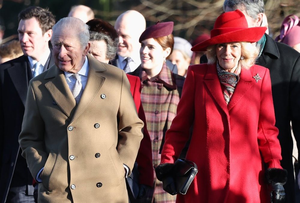 Royals begeistern beim Weihnachtsspaziergang