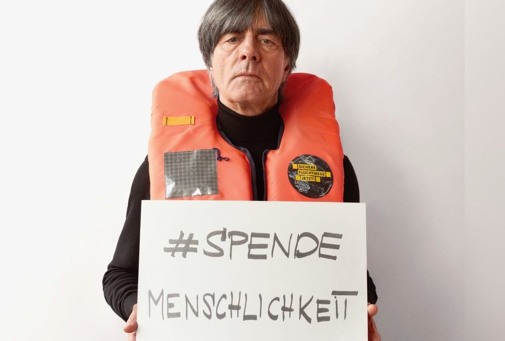 Jogi Löw wirbt für Seenotrettungsschiff im Mittelmeer