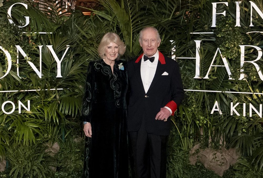 Königliches Kino: Charles feiert Weltpremiere auf Schloss Windsor