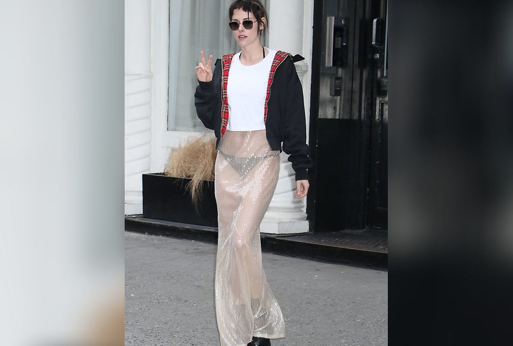 Mutiger Auftritt: Kristen Stewart zeigt viel Haut in New York