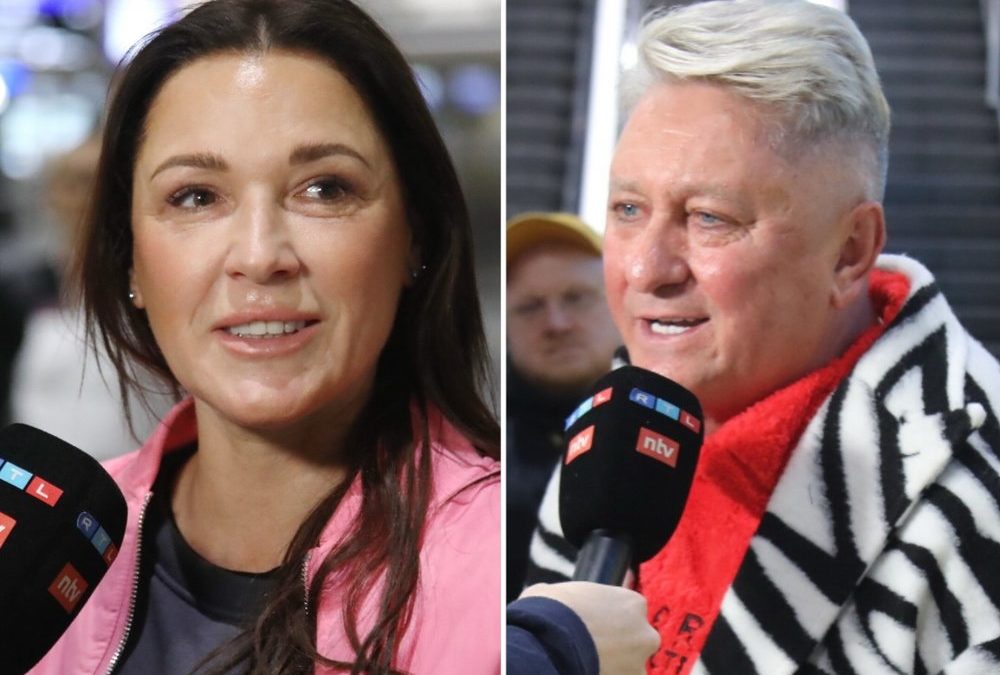 Simone Ballack und Hubert Fella auf dem Weg ins Dschungelcamp