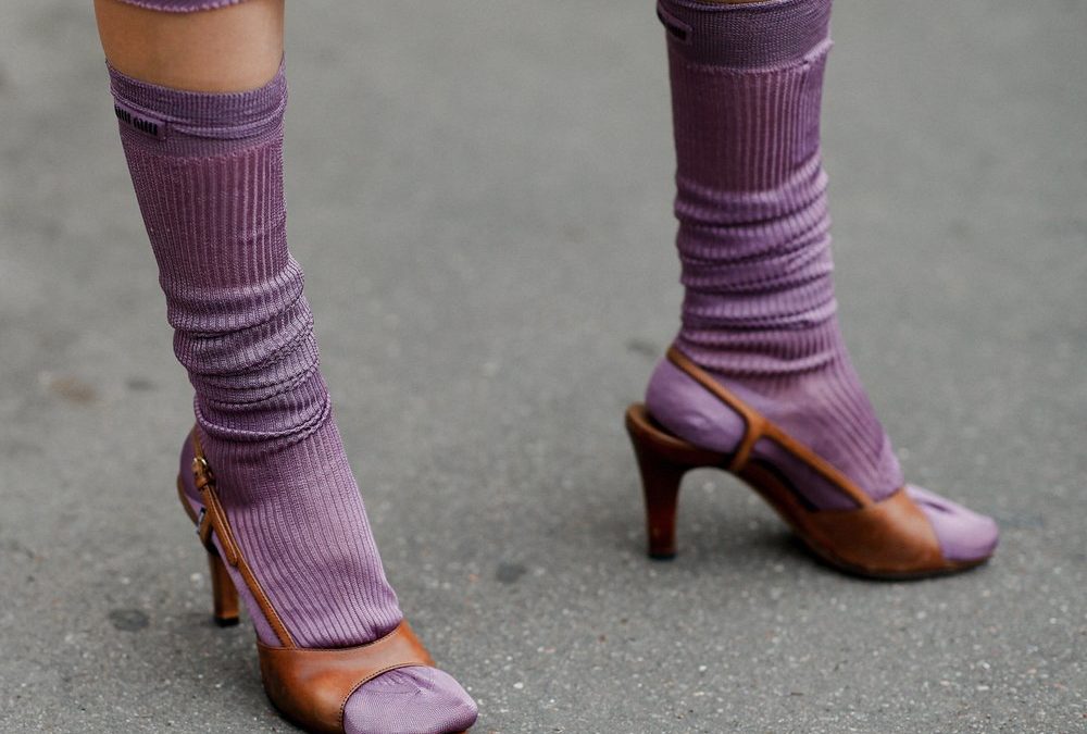 Warme Füße: So chic sind Socken in Heels