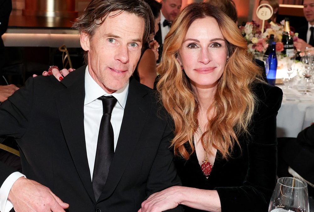 Seltener Paar-Auftritt: Julia Roberts strahlt mit Ehemann Danny Moder