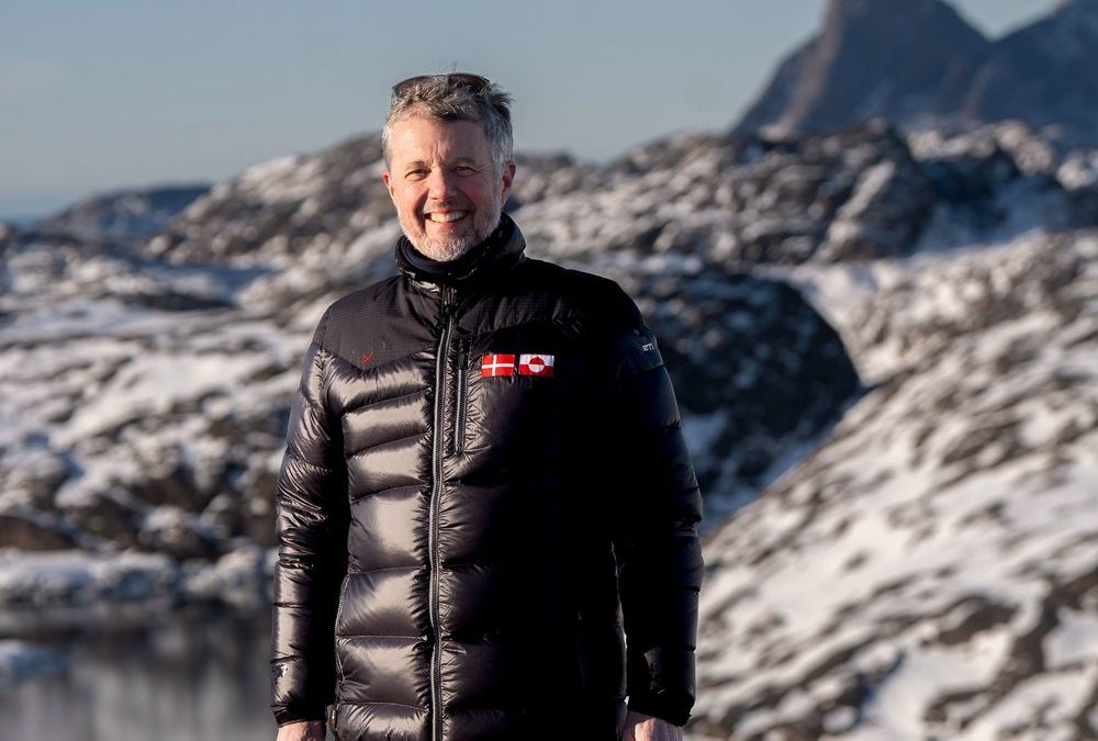 Hoher Besuch: König Frederik strahlt auf Grönland