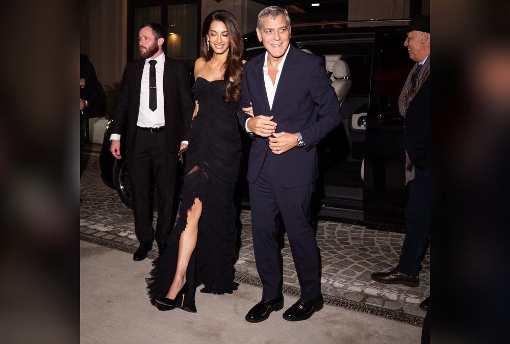 George und Amal Clooney bringen Glamour nach Mailand