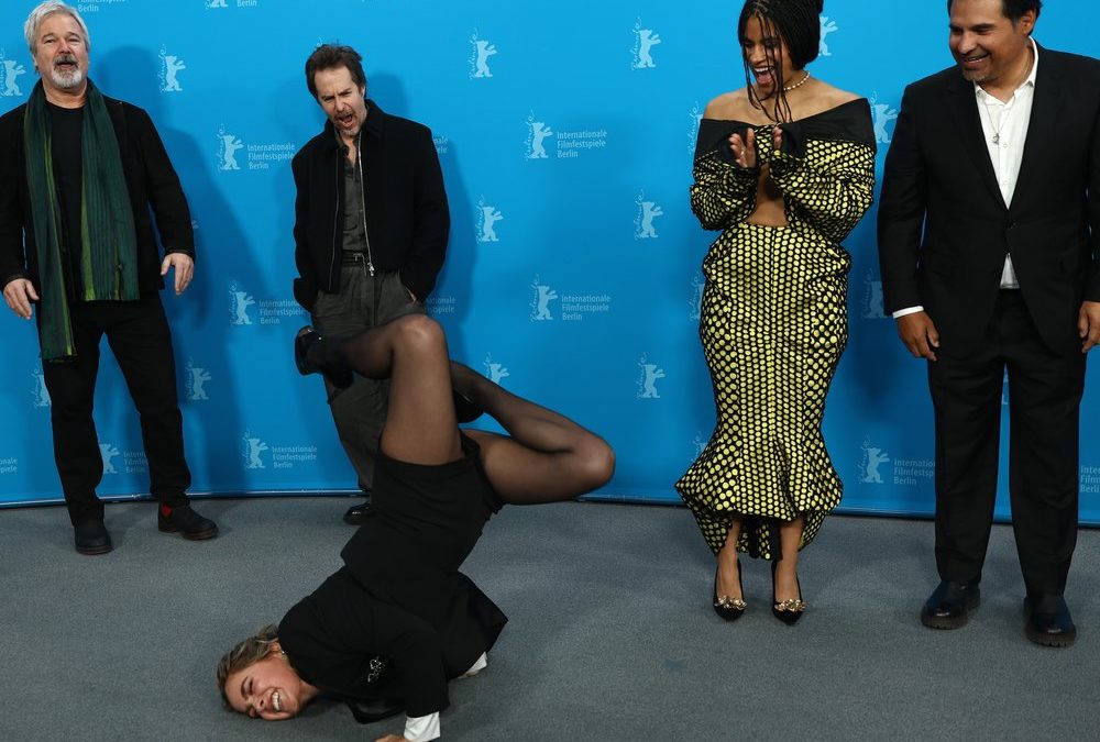 Berlinale: US-Star Haley Lu Richardson beweist ihr Breakdance-Talent