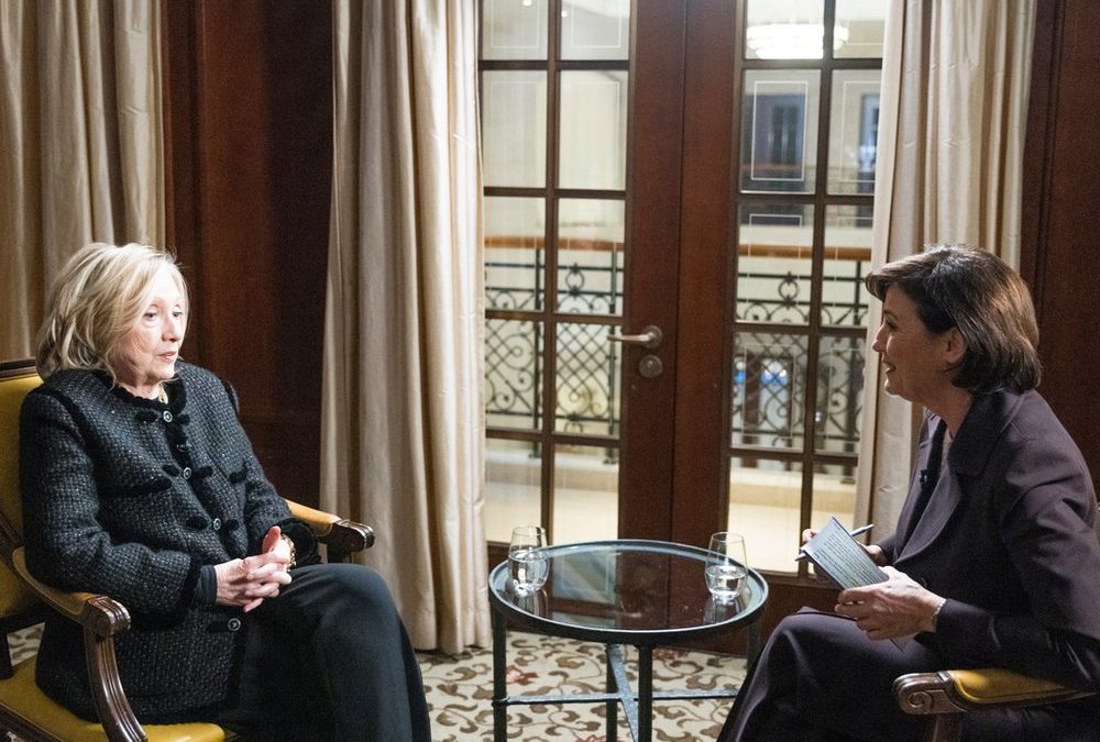 Hillary Clinton spricht bei Sandra Maischberger über Epstein-Vorwürfe